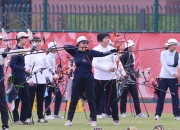 爱游戏体育官网-中国女子射箭队连续三局获胜，晋级八强