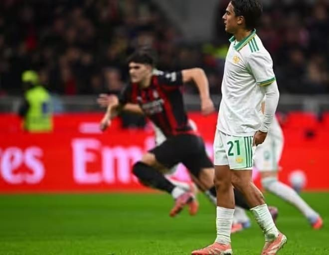 罗马险胜AC米兰，马丁内利带队取胜