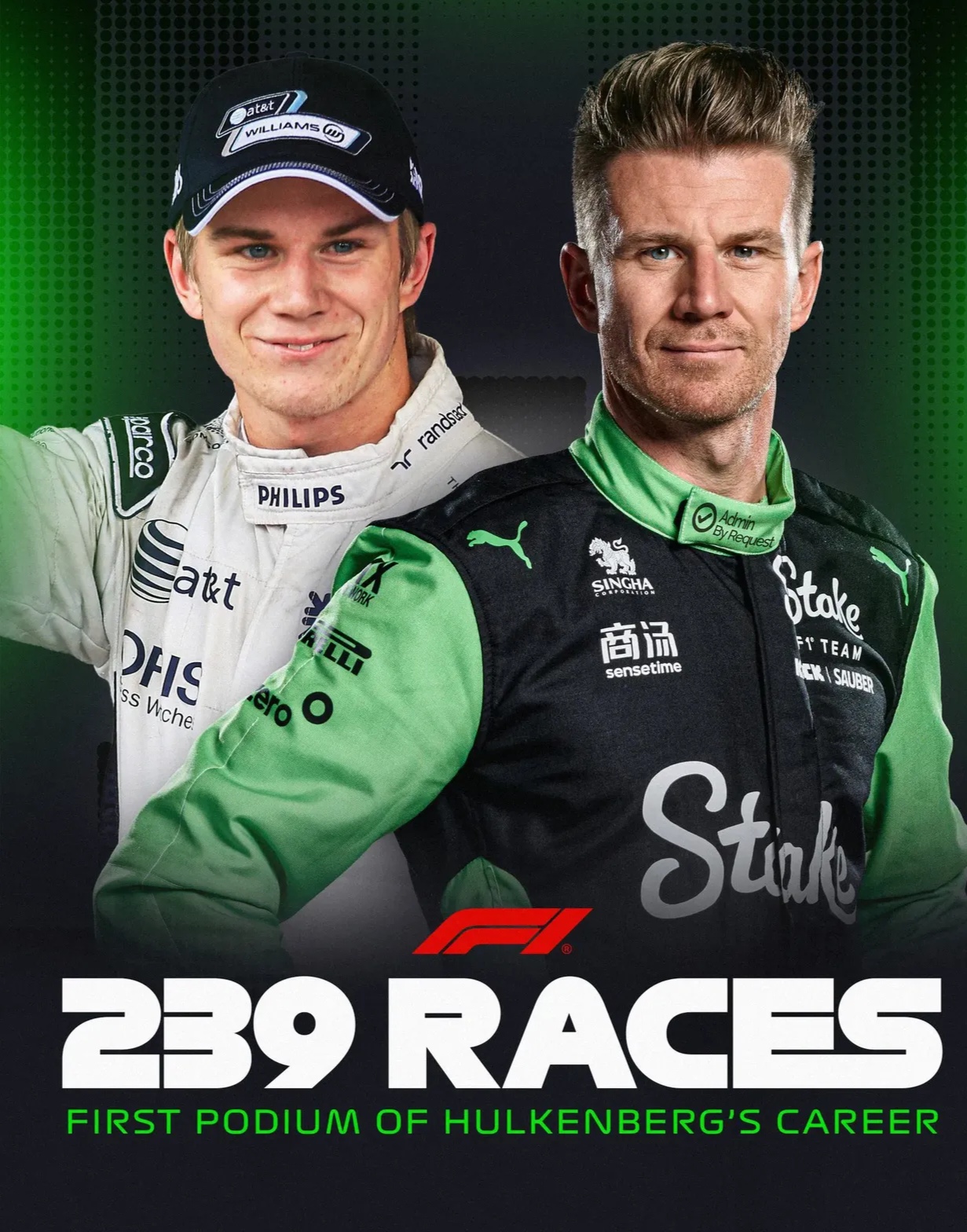 索伯车队完胜威廉姆斯，拉塞尔扛起全队