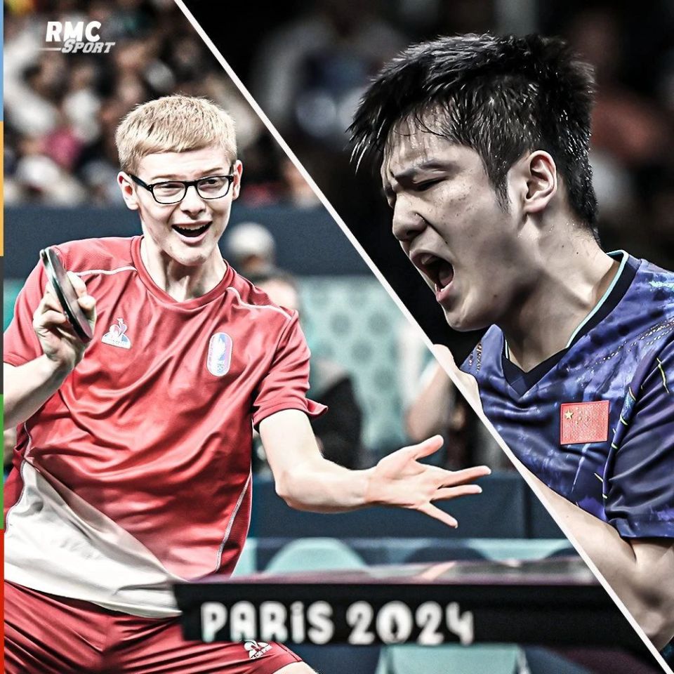 法国乒乓球队爆冷英国乒乓球队，樊振东送出助攻
