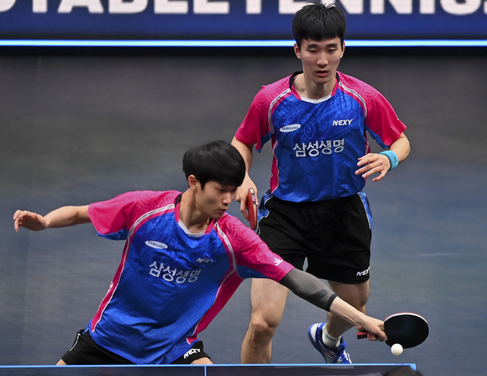 瑞典乒乓球队强势韩国乒乓球队，波尔关键制胜